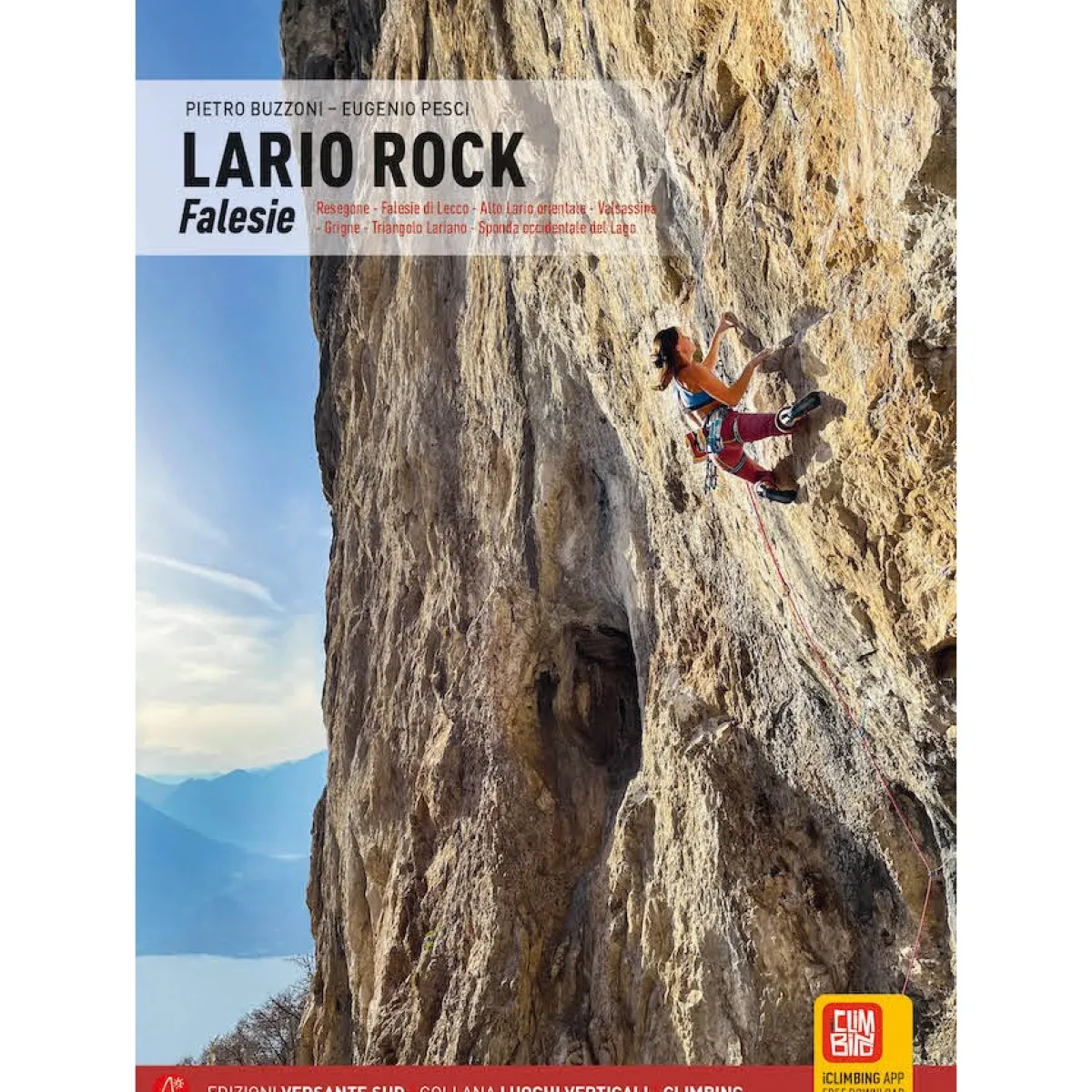 Versante Sud Lario Rock Falesie climbing guidebook Flash Sale