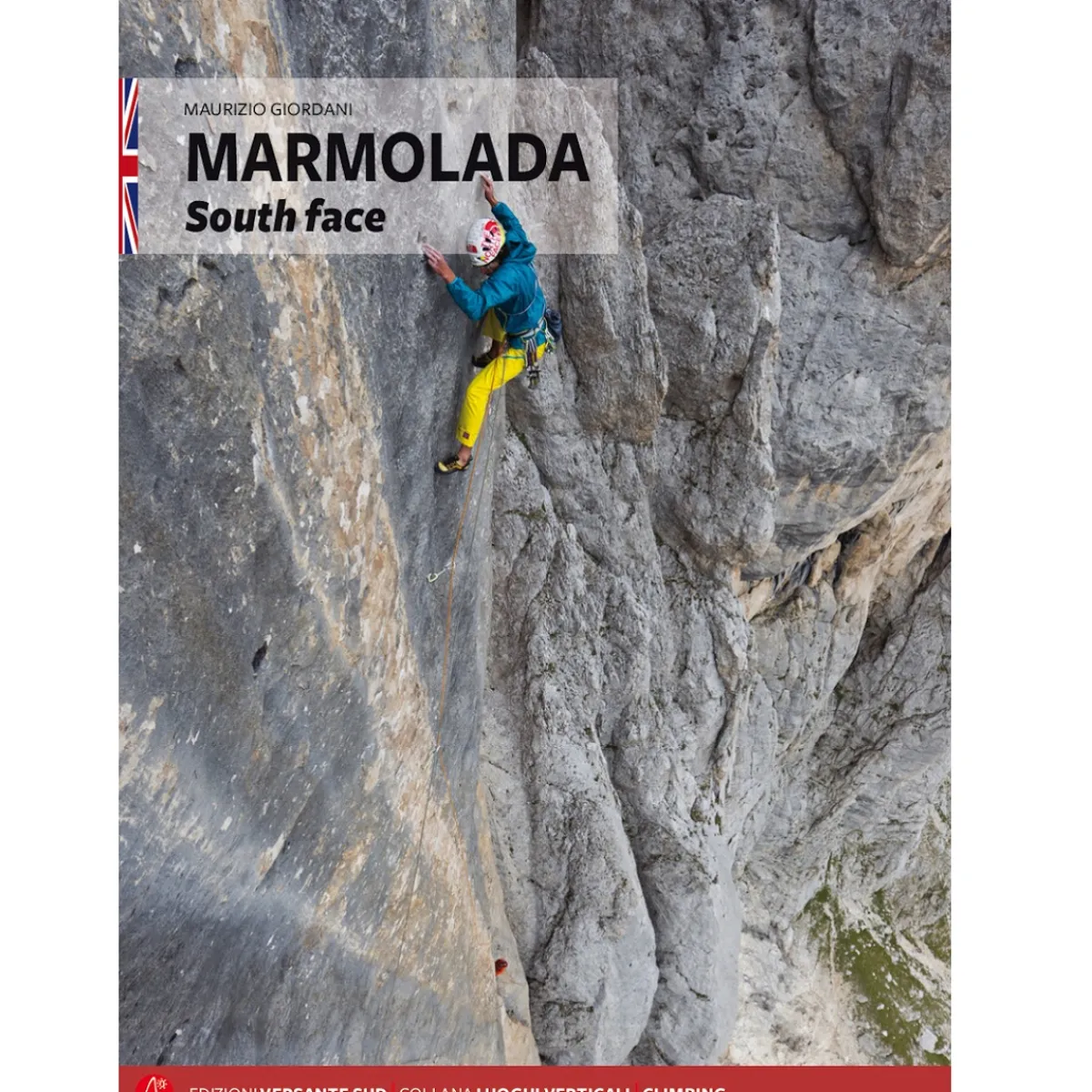 Versante Sud Marmolada South Face climbing guide in English Outlet