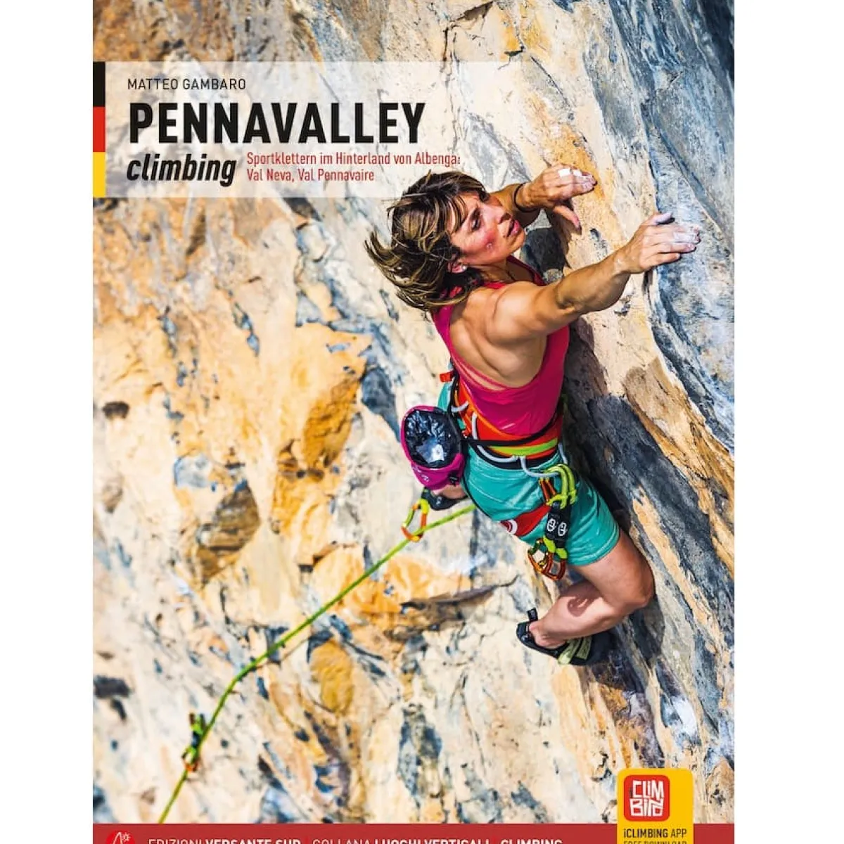 Versante Sud Pennavalley Climbing guide in German Store