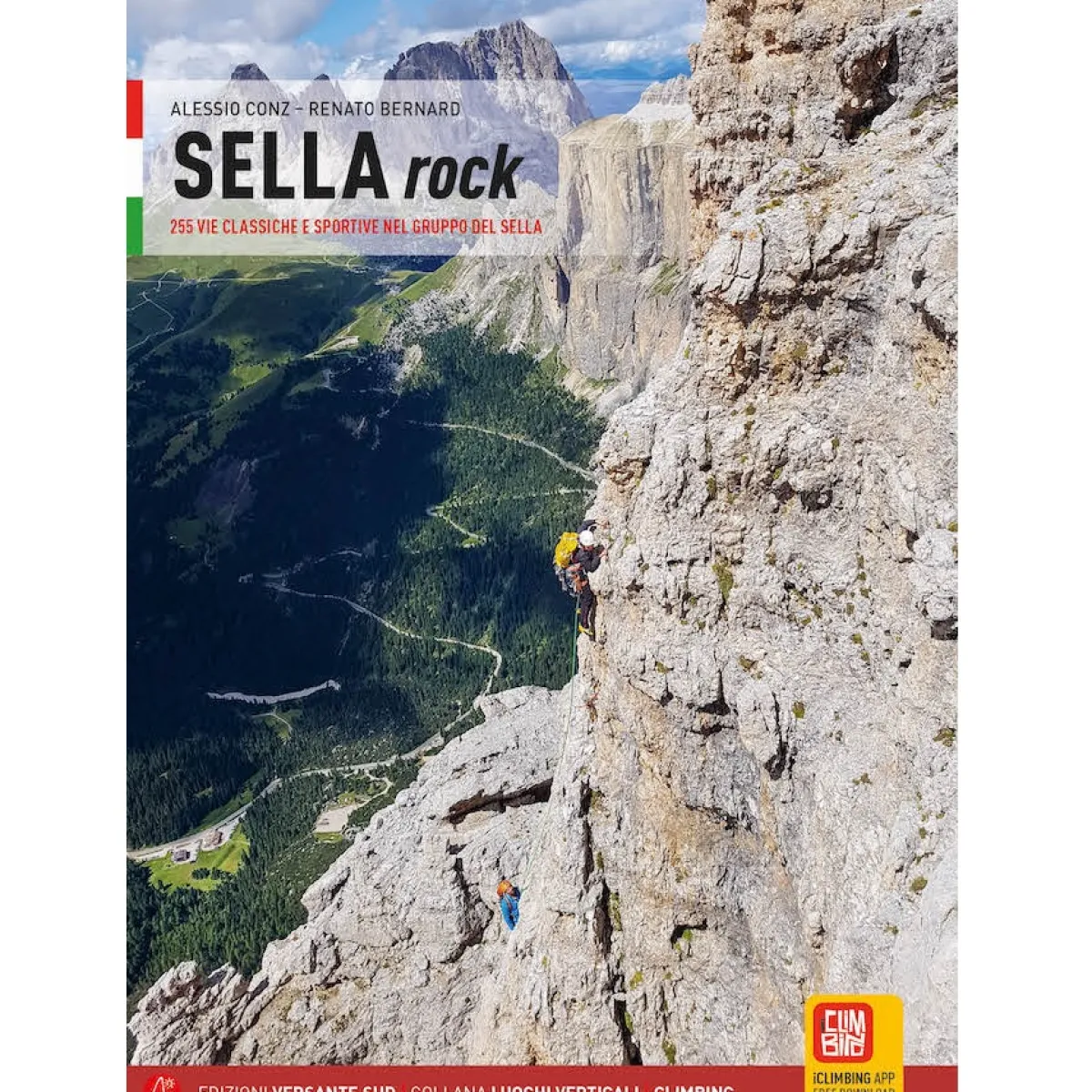 Versante Sud Sella Rock climbing guidebook italian Cheap