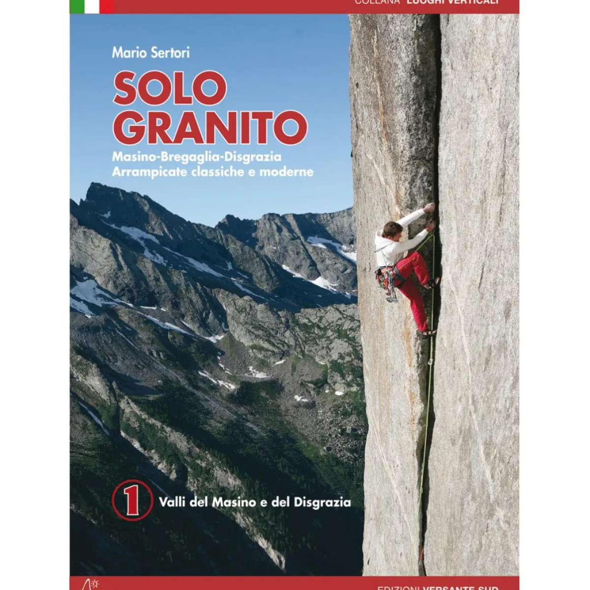 Versante Sud Solo Granito Vol. 1 climbing guidebook Clearance