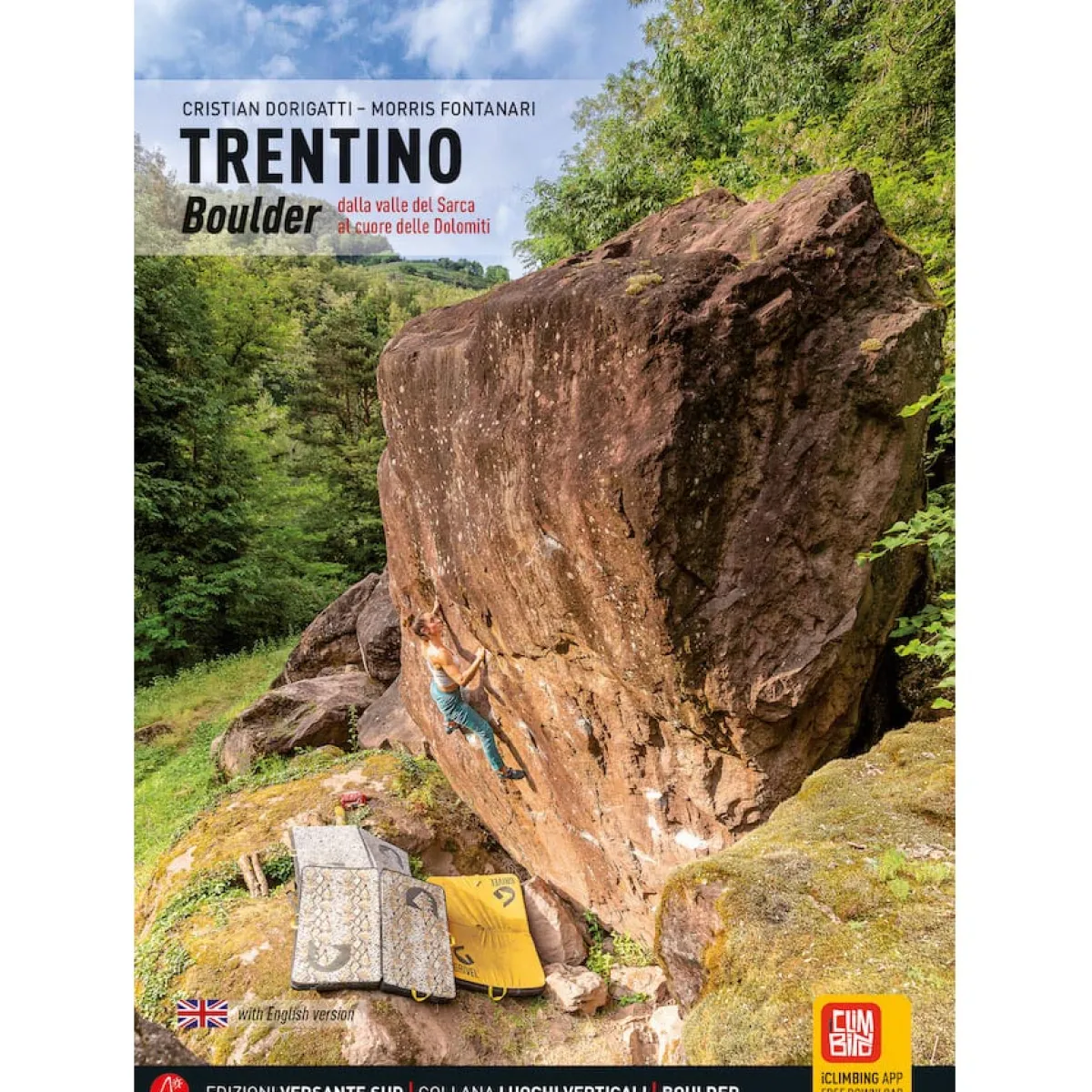 Versante Sud Trentino Boulder climbing guide Sale