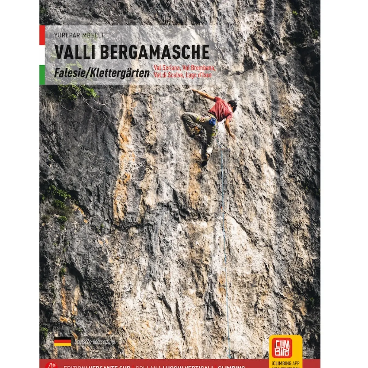 Versante Sud Valli Bergamasche climbing guide Sale