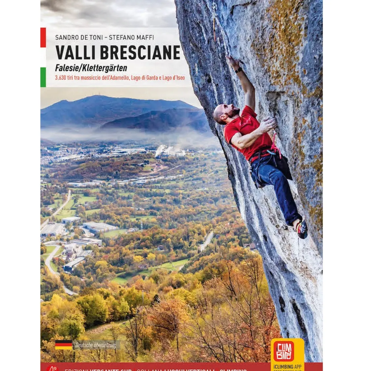 Versante Sud Valli Bresciane climb guidebook Sale