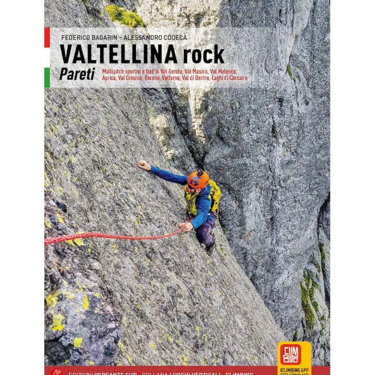 Versante Sud Valtellina Rock Pareti climbing guidebook Shop
