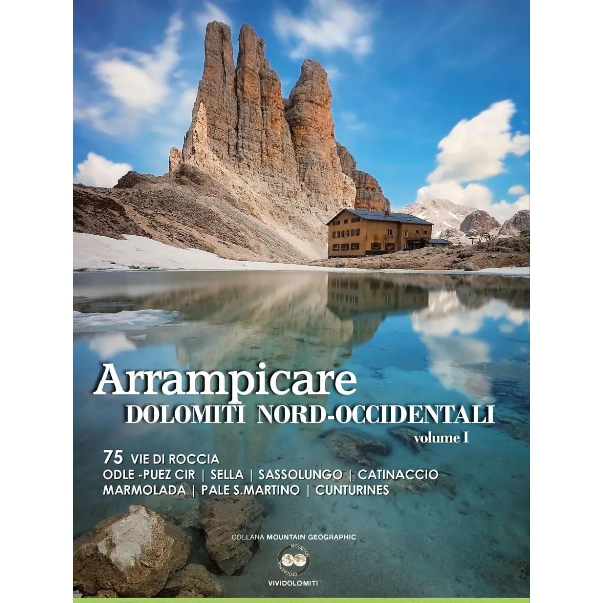 ViviDolomiti Arrampicare Dolomiti Nord-Occidentali vol.1 climbing guidebook Clearance