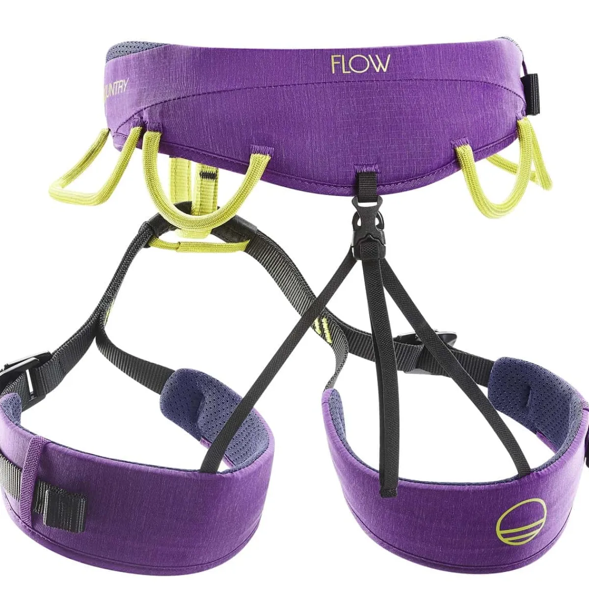 Wild Country Flow women's climbing harness Purple/Green New