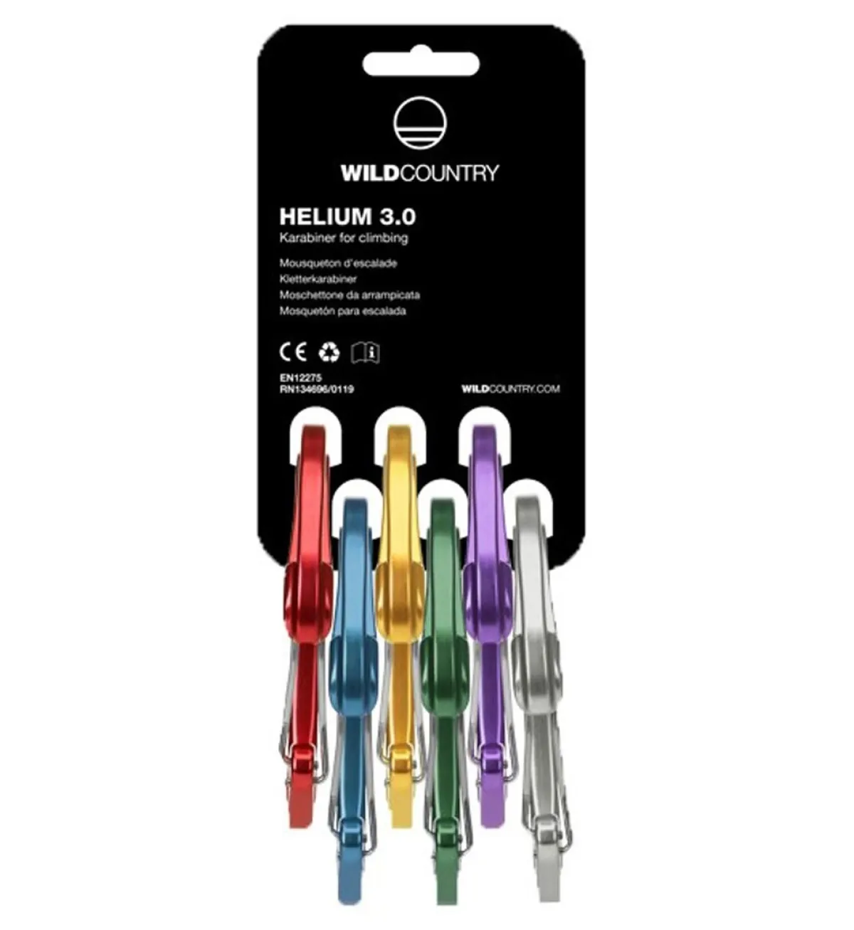 Wild Country Helium 3.0 Rack 6 Pack climbing carabiner Fashion