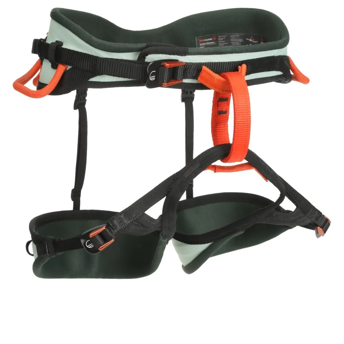 Wild Country Session Woman women's climbing harness Aquifer/Orange Sale