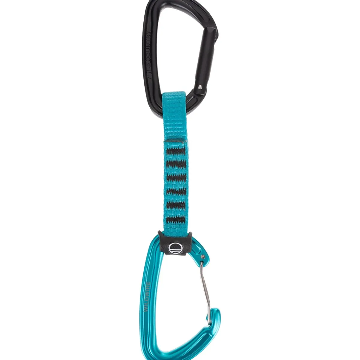 Wild Country Wildhybrid Quickdraw climbing quickdraw Black/Turquoise Discount