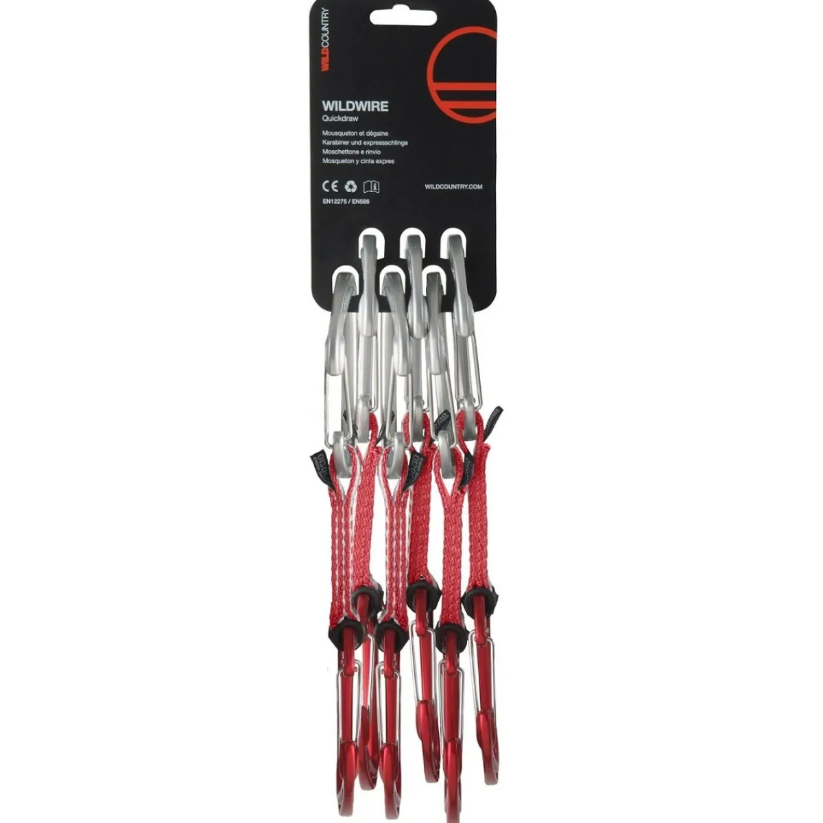 Wild Country Wildwire Quickdraw 10 cm 6-Pack climbing quickdraws Discount