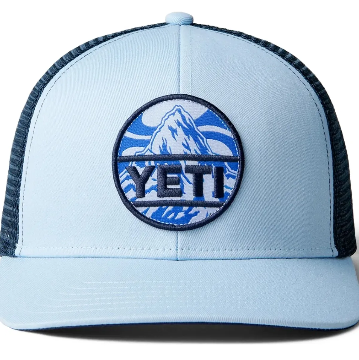 Yeti Mountain Badge Hat Light Blue Flash Sale